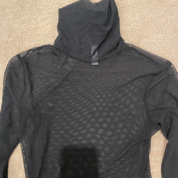 American apparel mesh longsleeve bodysuit - Picture 3 of 4